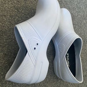 Nursing clogs. Only tried on!